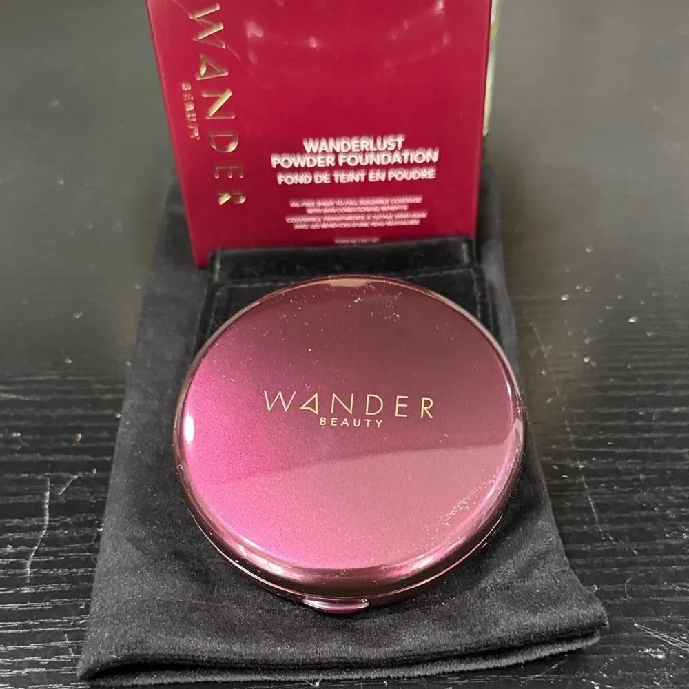 Wander Beauty Wanderlust Powder Foundation shade Rich-rich tan with warm golden